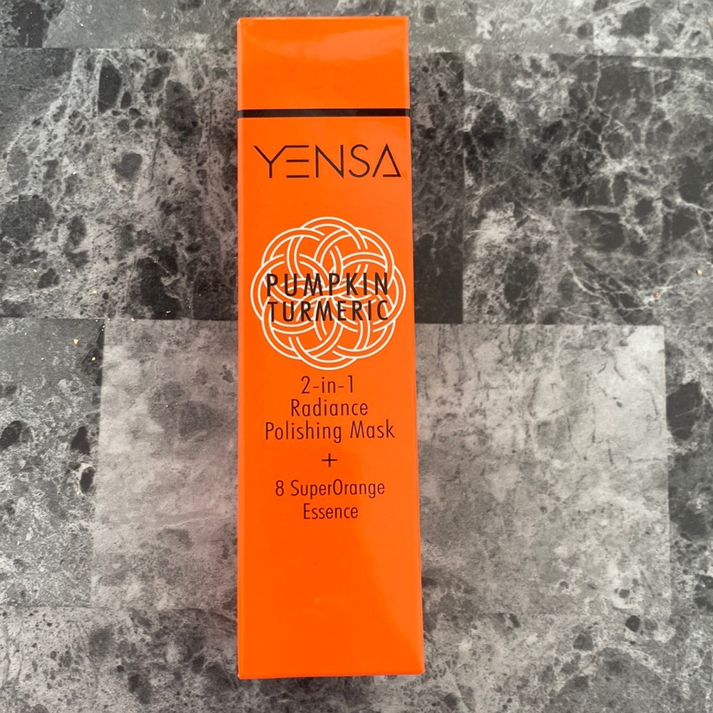 Yensa pumpkin turmeric radiance polish mask